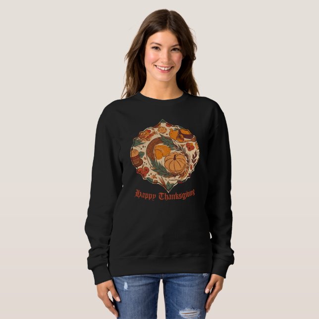 Herbstüberfluss Sweatshirt (Vorne ganz)