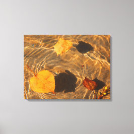 Herbstübergänge zur Leinwand des Wassers durch Ros