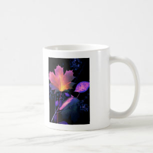 Herbstuntergang in Neon Tasse