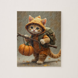 Herbstuntergang Puzzle