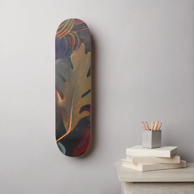 Herbstuntergänge unter Wasser | Georgia O'Keeffe | Skateboard (Wandkunst)