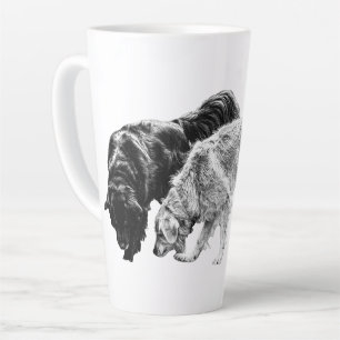 Herbstunternehmen im Schatten Milchtasse