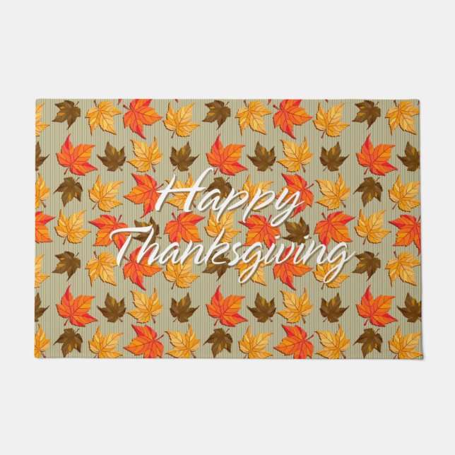 Herbstunterschiede 1 fußmatte (Vorderseite)