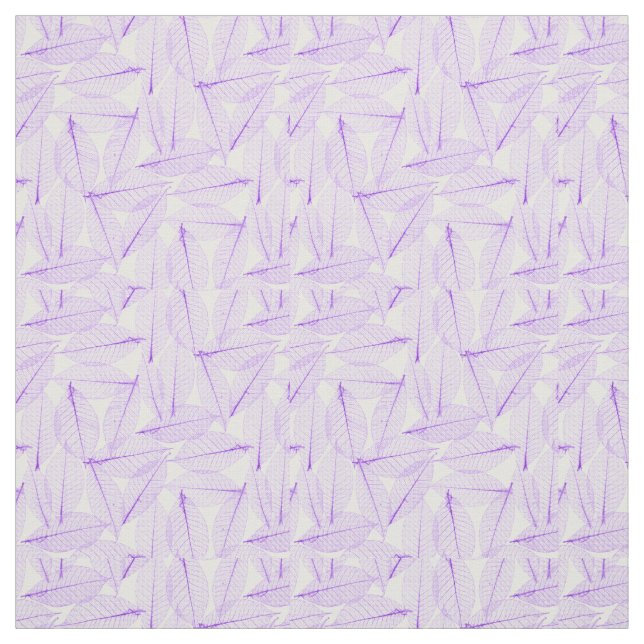 Herbstunterschiede in Lila Gewebe Stoff (Muster)