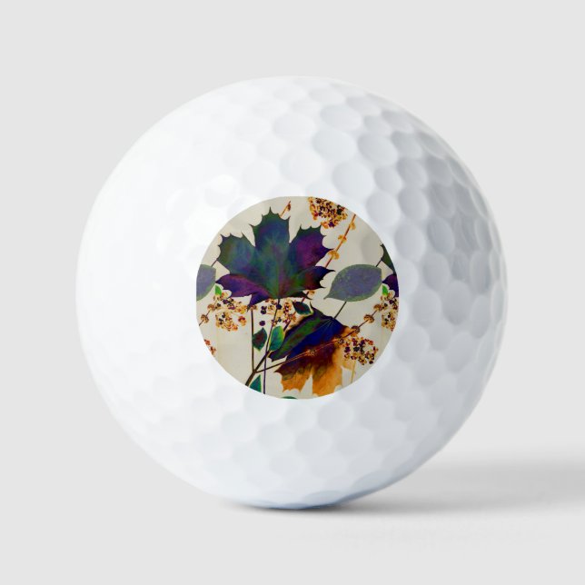 Herbstunterschiede in Royal Colors Golfball (Vorderseite)