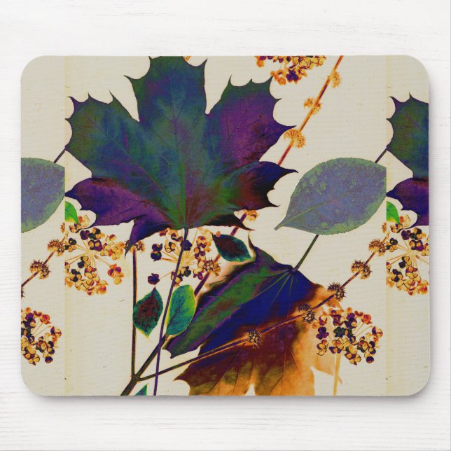 Herbstunterschiede in Royal Colors Mousepad (Vorne)