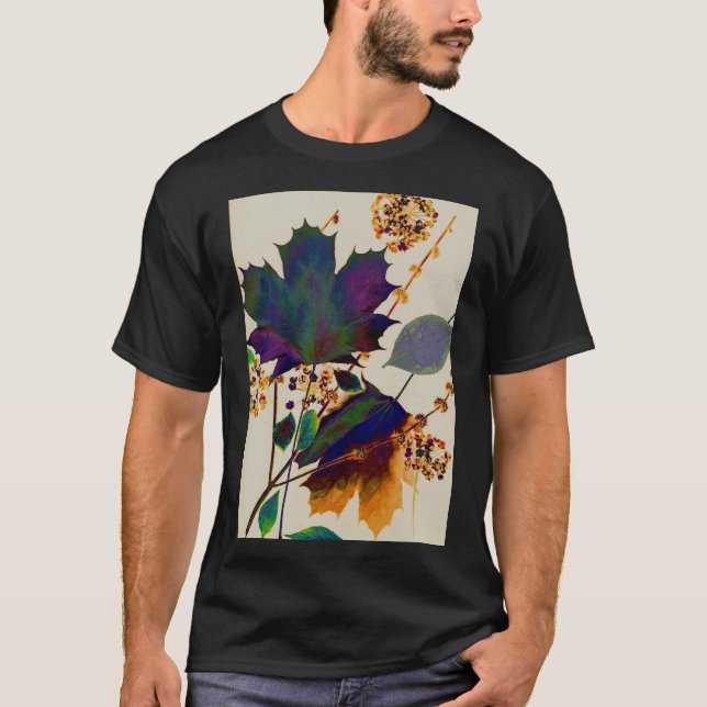 Herbstunterschiede in Royal Colors T-Shirt (Vorderseite)