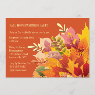 Herbstvergewaltigung Einladung