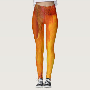 Herbstverlässt Leggings