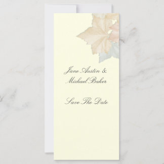 Herbstverläufe, eine Hochzeit das Lesezeichen Datu