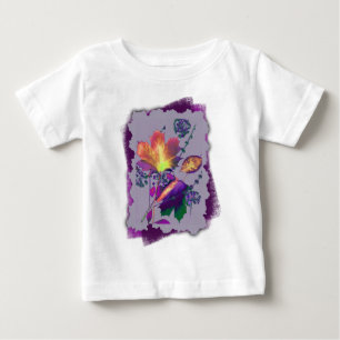 Herbstverläufe in Lilac mit Lila Baby T-shirt