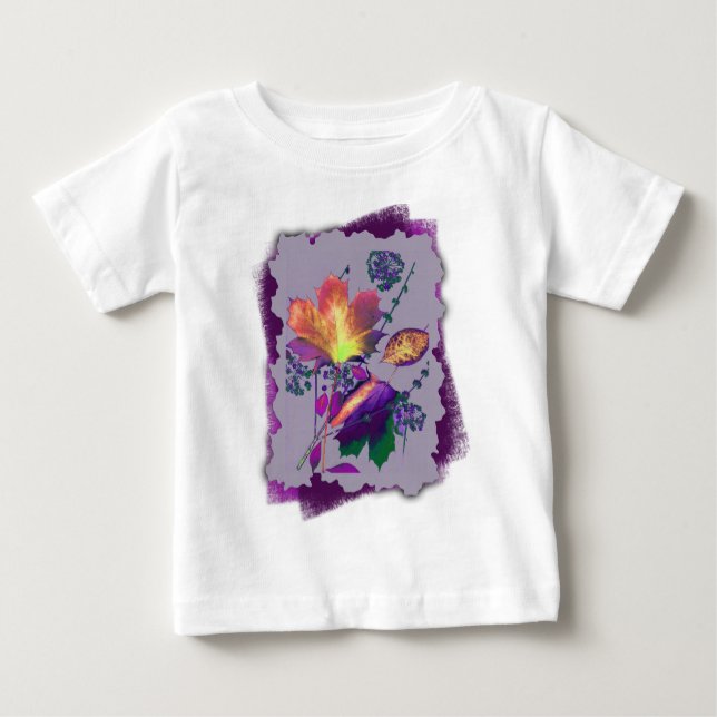 Herbstverläufe in Lilac mit Lila Baby T-shirt (Vorderseite)