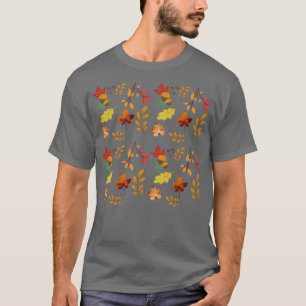 Herbstverlustmuster T-Shirt