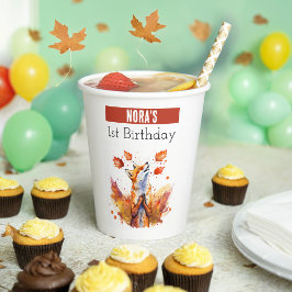 Herbstvibes Fox - 1. Pappbecher