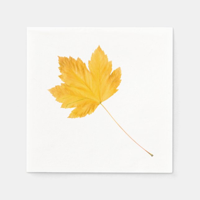 Herbstvibes Serviette (Vorderseite)