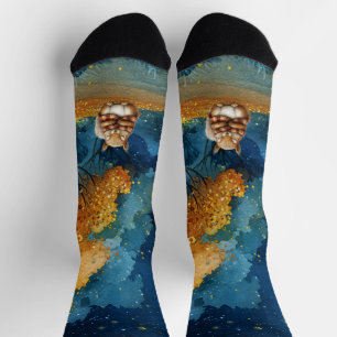 Herbstvogel Socken