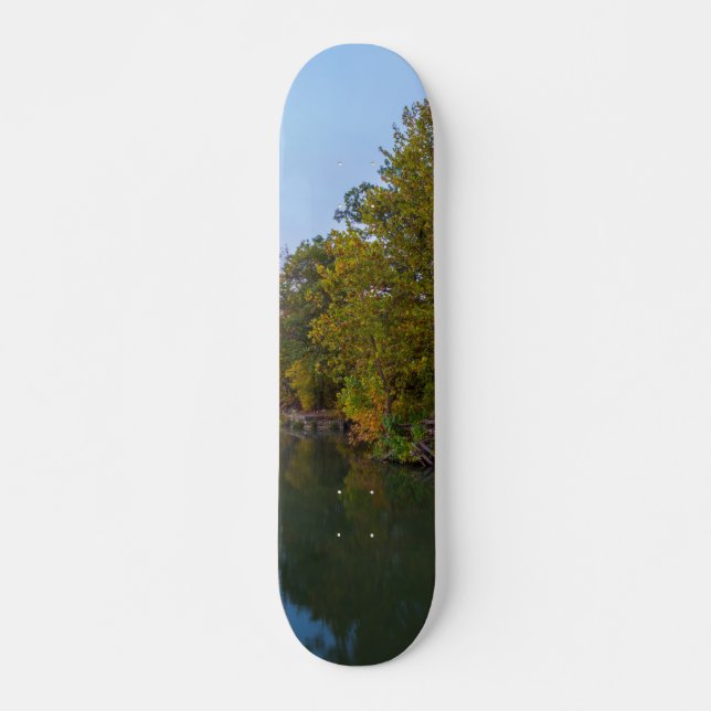 Herbstvormittag Springfield Skateboard (Vorne)