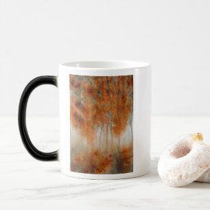 Herbstvormittags Aquarelldruck Verwandlungstasse