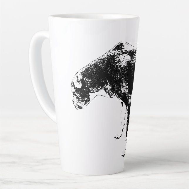 Herbstwächter in Tinte Milchtasse (Linke Ecke)