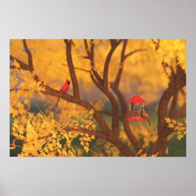 Herbstwächter Print Poster (Vorne)