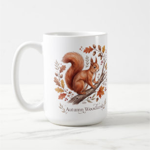 Herbstwald Eichhörnchen Kaffeetasse