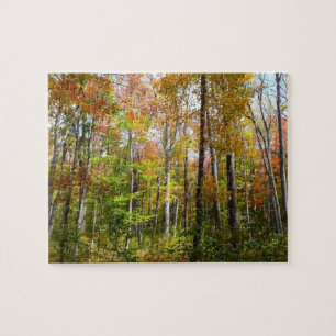Herbstwald I Herbstlandschaftsfotografie Puzzle