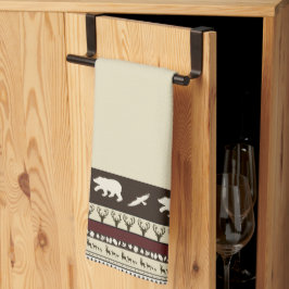 Herbstwald Küchentuch