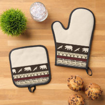 Herbstwald Küchentuch