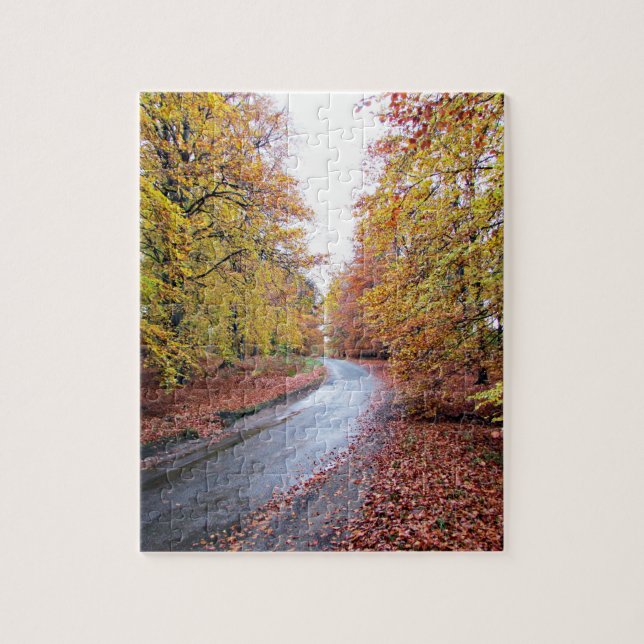 Herbstwald Puzzle (Vertikal)