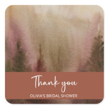 Herbstwald Terracota Brautparty