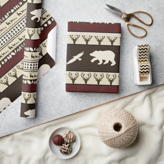 Herbstwälder Geschenkpapier (Kunsthandwerk)