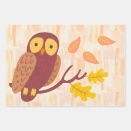 Herbstwälder Geschenkpapier Set