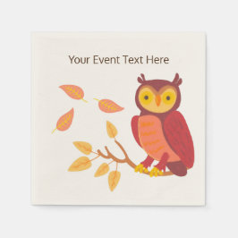 Herbstwälder Serviette