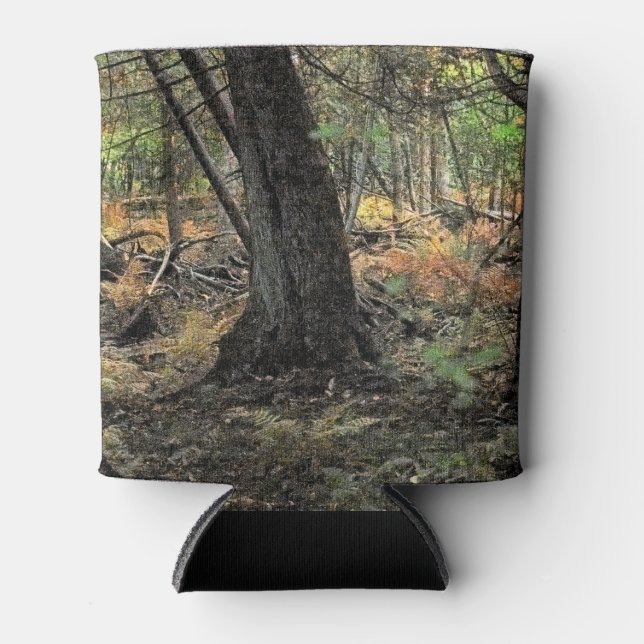 Herbstwaldszene Dosenkühler (Vorderseite)