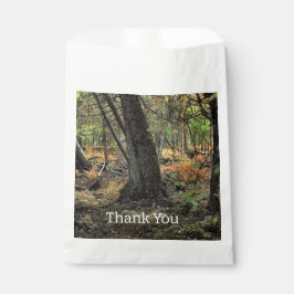 Herbstwaldszene Geschenktütchen