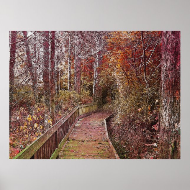 Herbstwanderung Poster (Vorne)