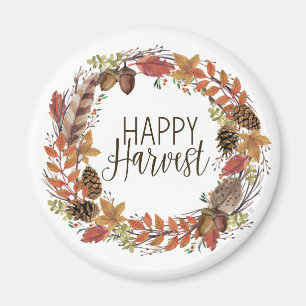 Herbstwasserkranz Magnet