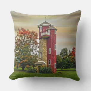 Herbstwasserturm Kissen Für Draußen