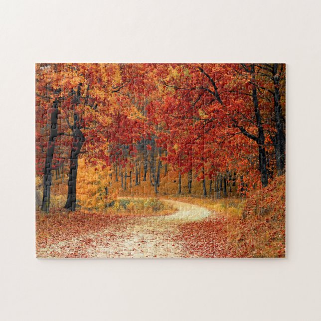 Herbstweg Puzzle (Horizontal)