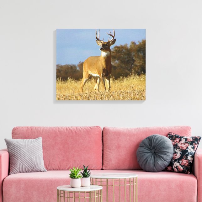 Herbstweißbuch Leinwanddruck (Insitu (Wohnzimmer))