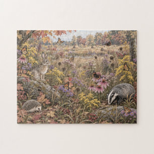 Herbstwiese Puzzle
