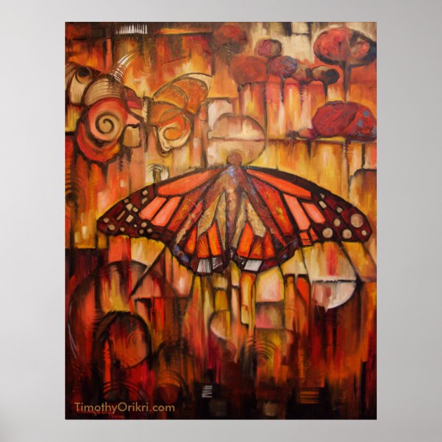 Herbstwochen - Leinwand Poster (Vorne)