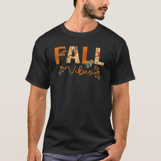 Herbstwochen Vibes Blume Frauen T-Shirt
