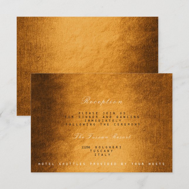 Herbstwochenende Herbstwoche Einladung (Vorne/Hinten)