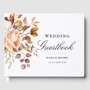 Herbstwochenende Rustikale Boho Hochzeit Gästebuch