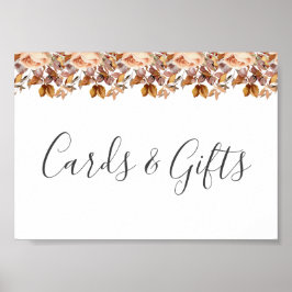 Herbstwochenende Rustikale Boho Hochzeit Poster