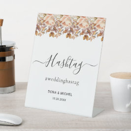 Herbstwochenende Rustikale Boho Hochzeit Sockelschild