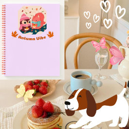 Herbstwochenschrift Geschenk für ihre 🌸 💗 🤎 🍁  Notizbuch