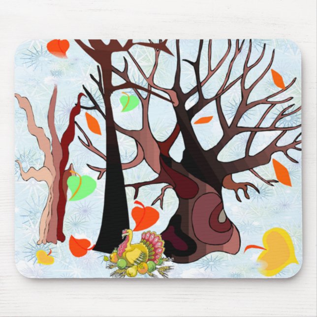 Herbstwonderland - mousepad (Vorne)