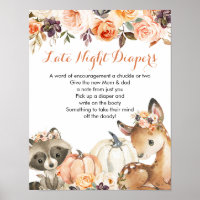 Herbstwoodland Girl Game Spate Night Diaper